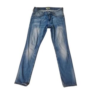 Versace Jeans Size 26 EUC Patent Leather Hi with Embroidered Gold